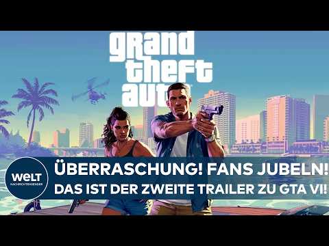 &quot;GTA 6&quot;: Endlich! Fans jubeln! Rockstar Games veröffentlicht zweiten Trailer! Hier ist er!