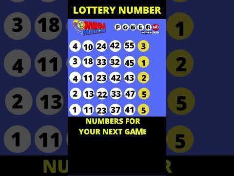 Numbers to win the lottery 2023 Mega Millions and Powerball #shorts #lottery #lotterytips