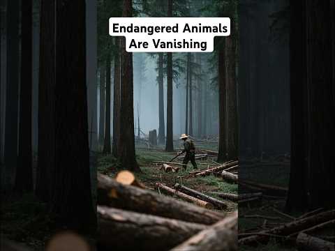 Why These 5 Endangered Animals Are Vanishing in 2025! | wildlife conservation | extinction crisis