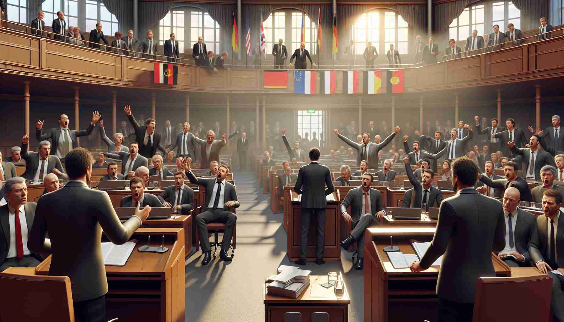 Fiery Clashes and Fond Farewells: The Bundestag’s Last Stand Before Elections
