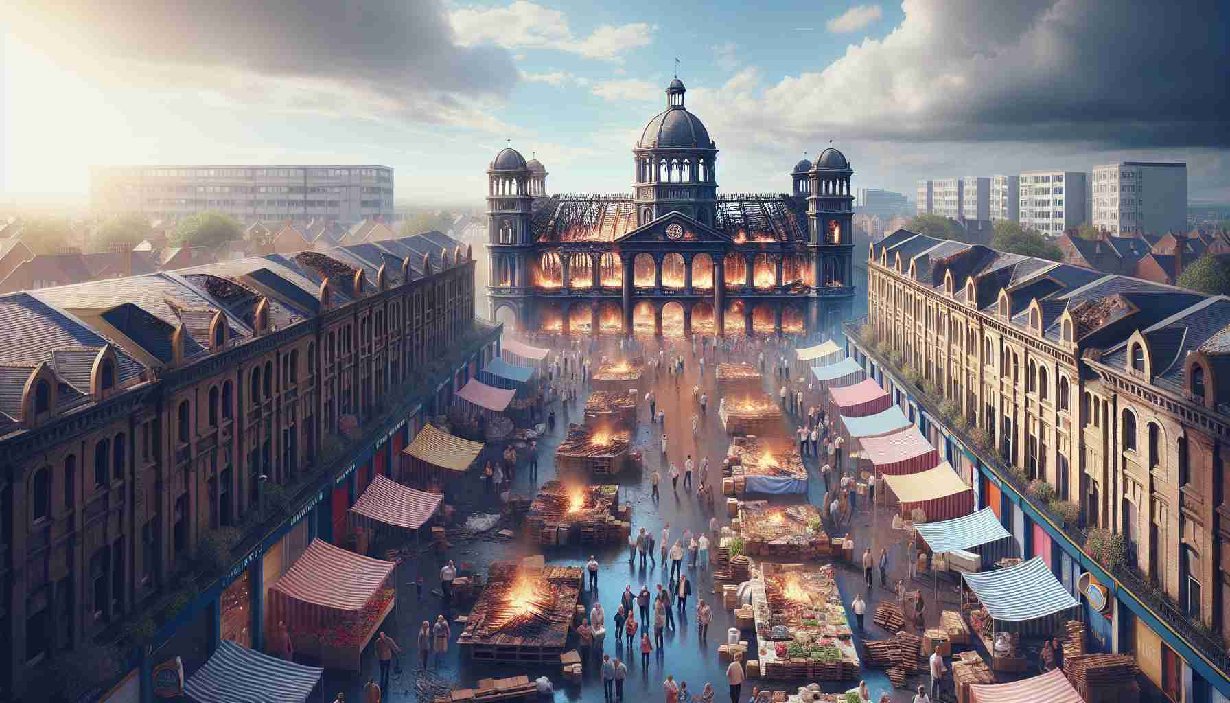 Fire Devastation to Triumph: Angers’ Halles Biltoki Reopens After Fiery Nightmare