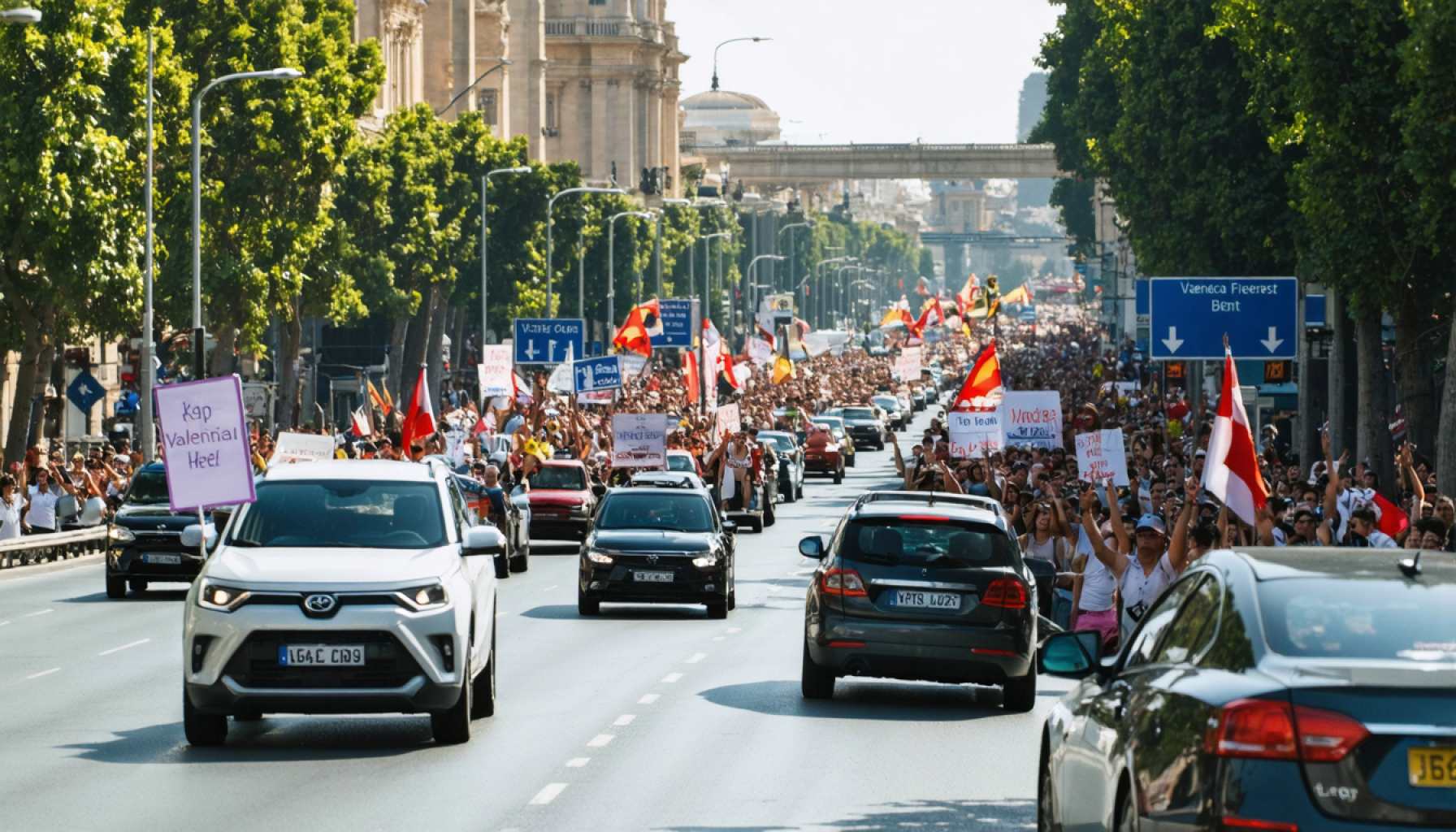 Valencia Braces for a Weekend of Celebration and Advocacy Amid Traffic Overhauls