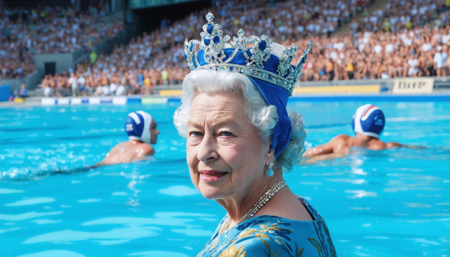The Queen’s Regal Ensemble Steals the Show at Water Polo Finals