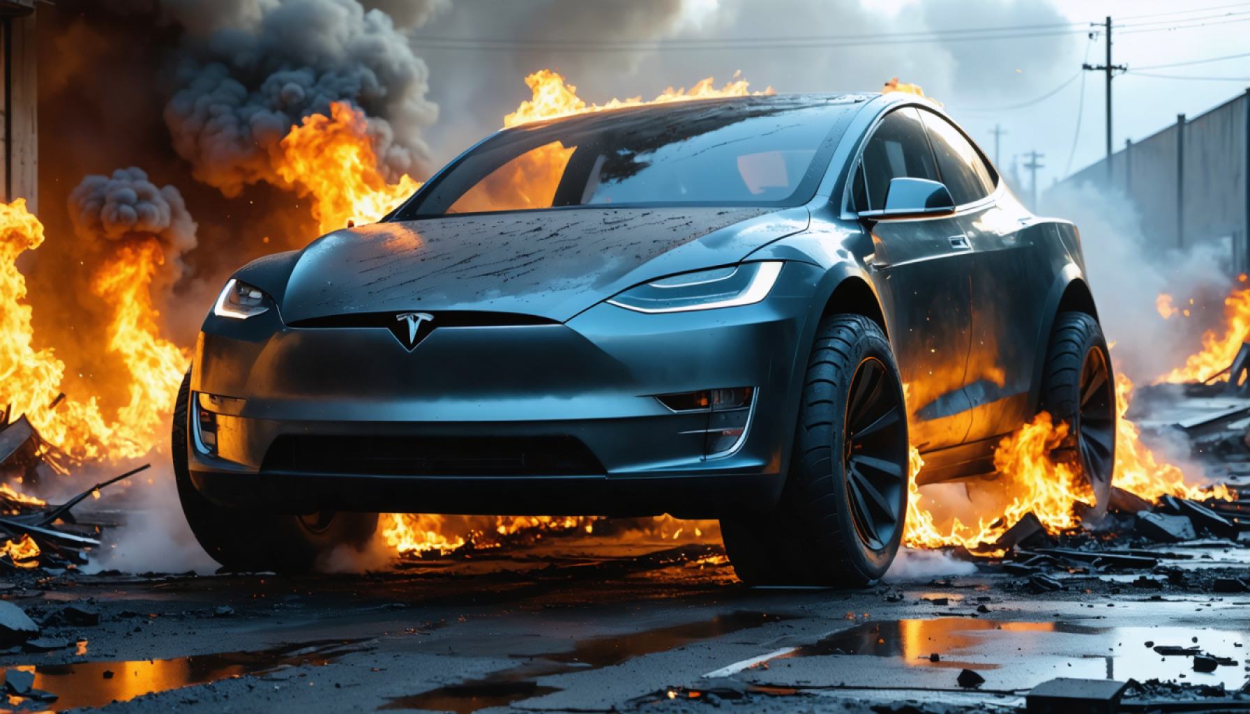 The Tesla Firebombing: Unveiling the Crazed Attack Behind Smoldering Cybertrucks