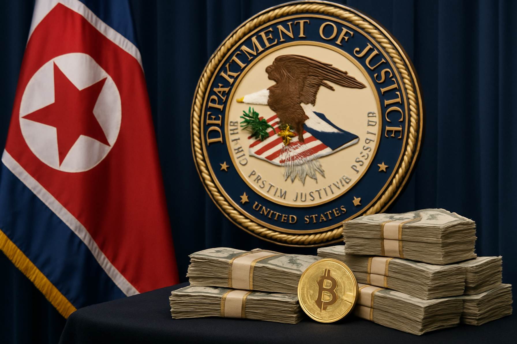North Korea Busted: U.S. Justice Department Seizes Millions Linked to Secret Crypto Job Scheme